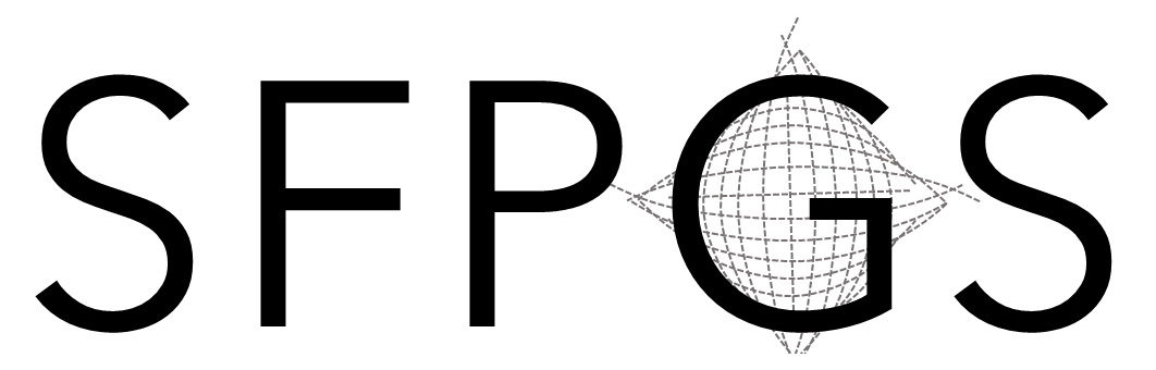 Logo SFPGS - Société Francophone de Pratique en Géographie de la Santé : association cartographie santé publique